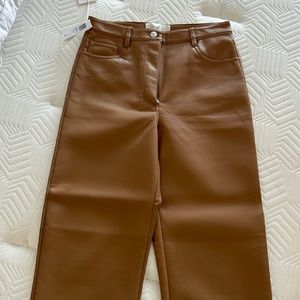 Aritzia leather pants